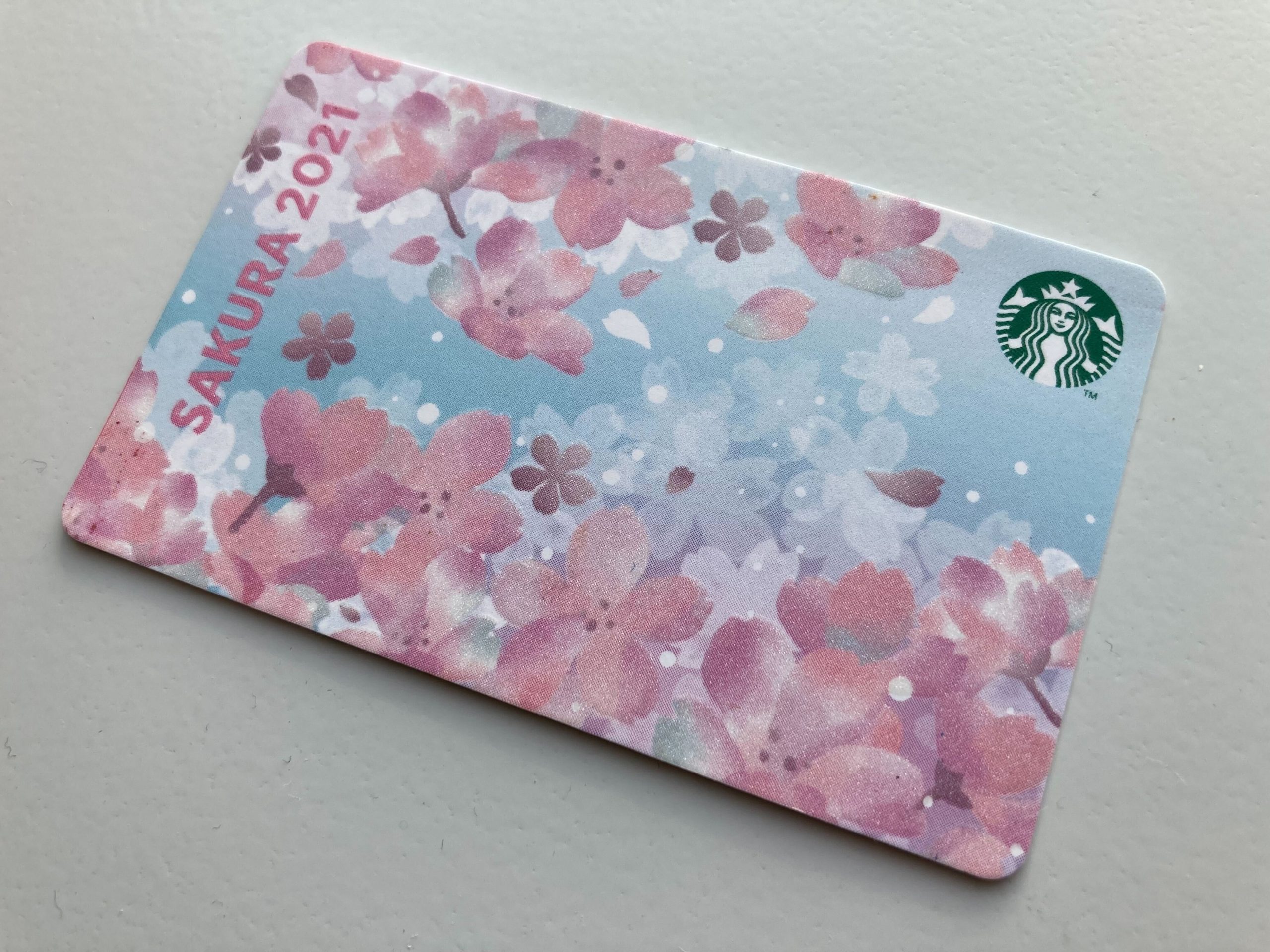 2021春の新作 スターバックス カード SAKURA グラデーションさくら 桜
