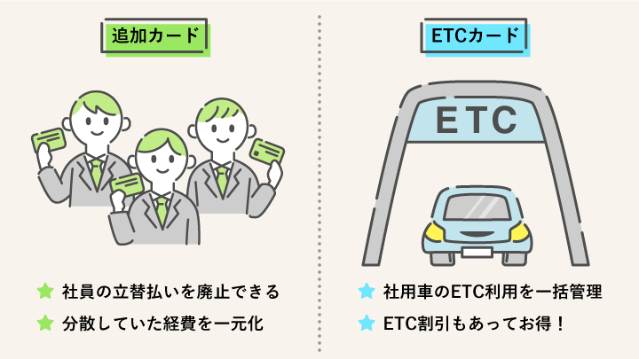 追加カードとETCカードの違い