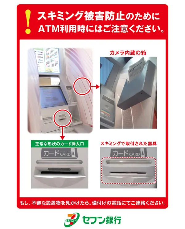 イソギンチャク型のスキミング装置