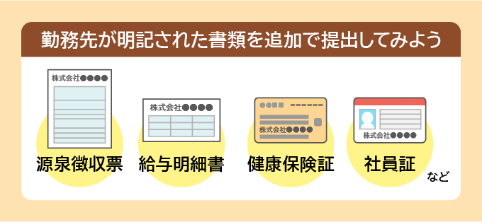 アコムの在籍確認をなしにするための書類